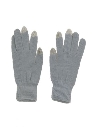 Lichtgrijze iGloves Touchscreen handschoenen