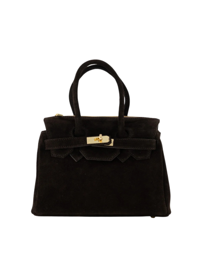 Jessa suède handtas 