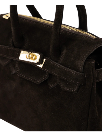 Jessa suède handtas 