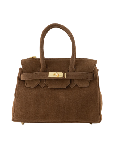 Jessa suède handtas 