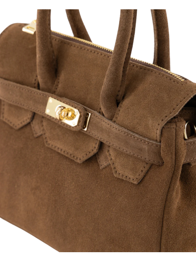 Jessa suède handtas 