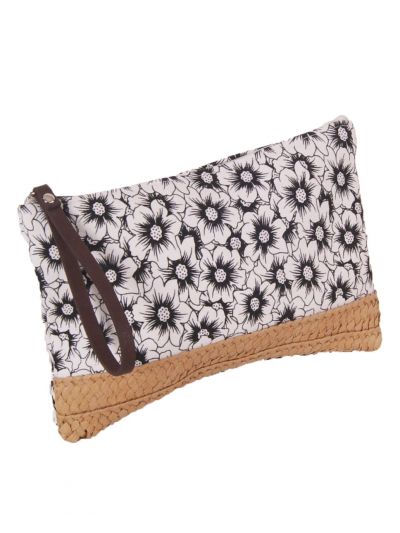 Etui tasje met bloemen print