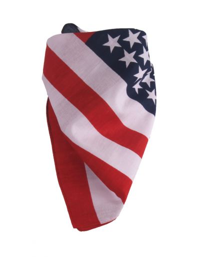 Boerenzakdoek / bandana Amerikaanse vlag - stars and stripes