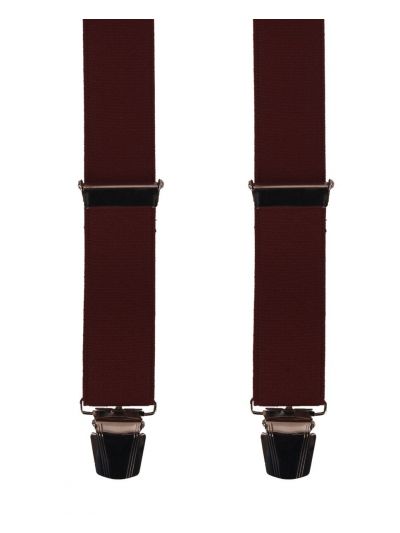 Bretels in bordeaux rood