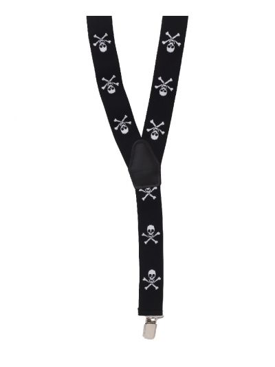 Bretels met skulls