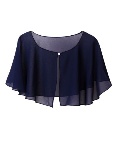 Celine stola in donkerblauw