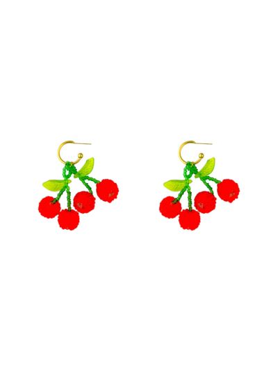 Cherry oorringen 