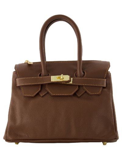 Yara lederen handtas –Bruin