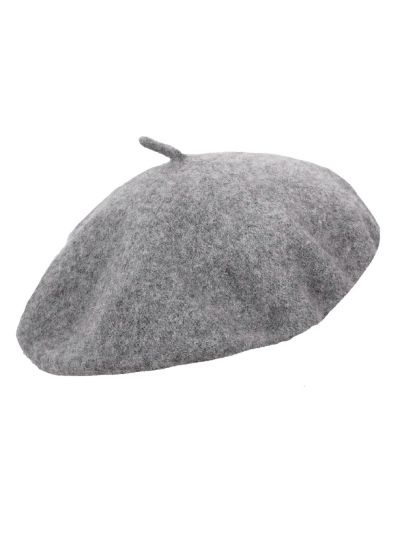 Lichtgrijze alpino baret