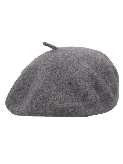 Grijs gemêleerde alpino baret