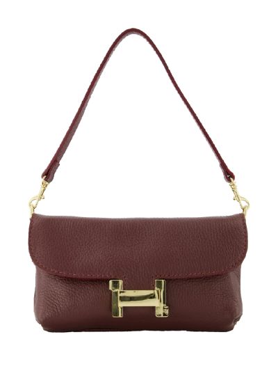 Helene lederen clutch