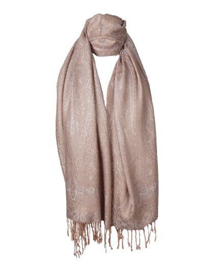 Jenny pashmina in beige 