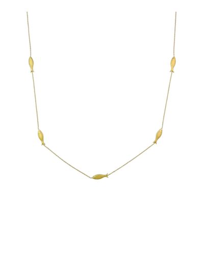 Lange ketting met forels