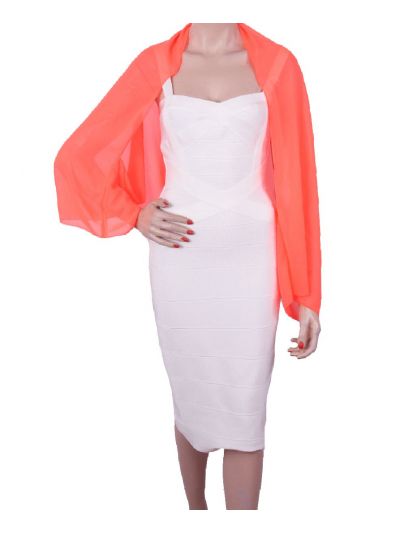 Korte bolero in neonroze