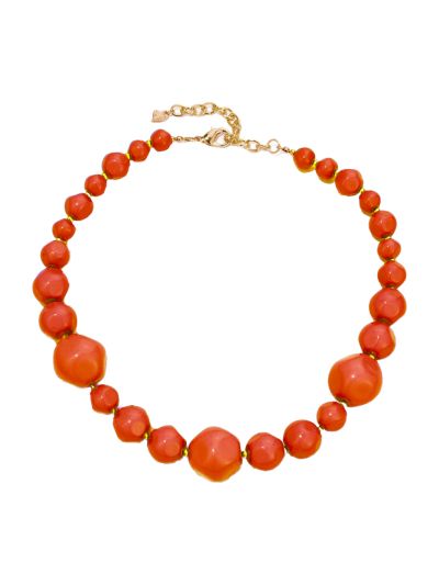 Chloe Kralenketting in oranje