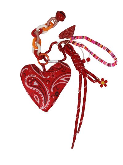 Sleutelhanger met een hart