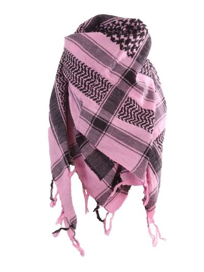 PLO sjaal / Arafat sjaal in roze en zwart