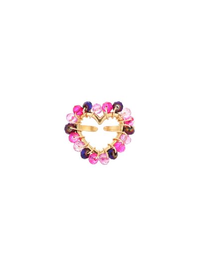 Ring met kralen 