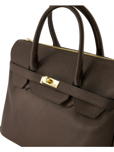 Yara large lederen handtas 