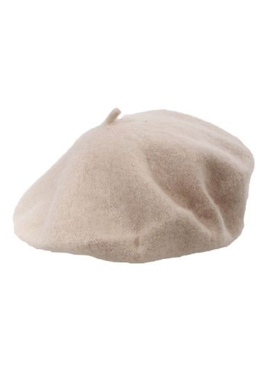 Taupe kleurige alpino baret