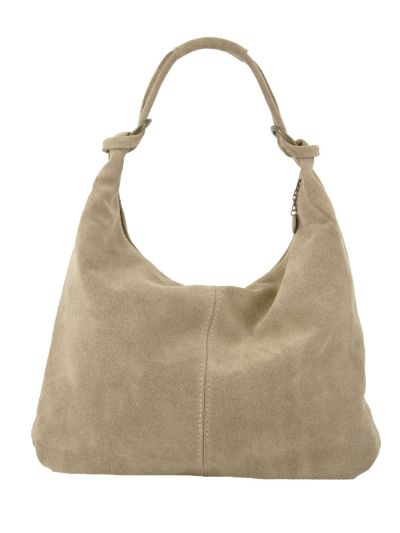 Suède shopper tas