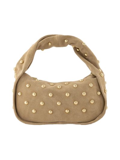 Emily suède Handtas met studs