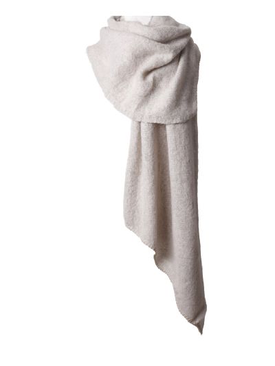 Wol-blend omslagdoek/sjaal 