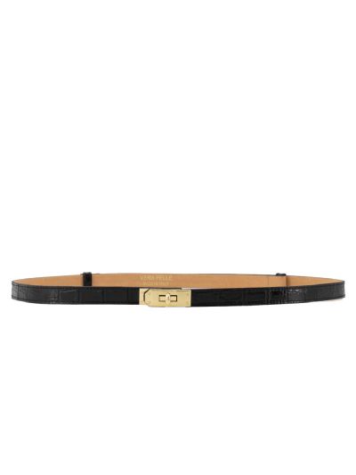 Luna croco riem 