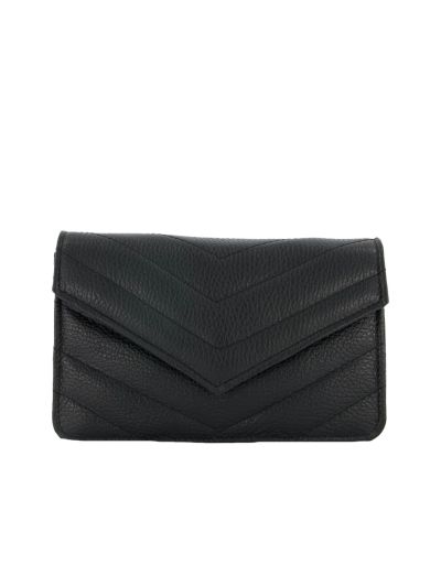 Lederen crossbody clutch