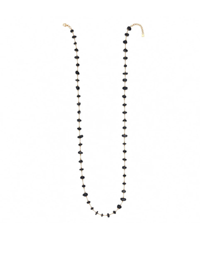 Lange ketting met glaskralen