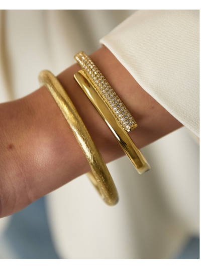 Bangle armband met strass
