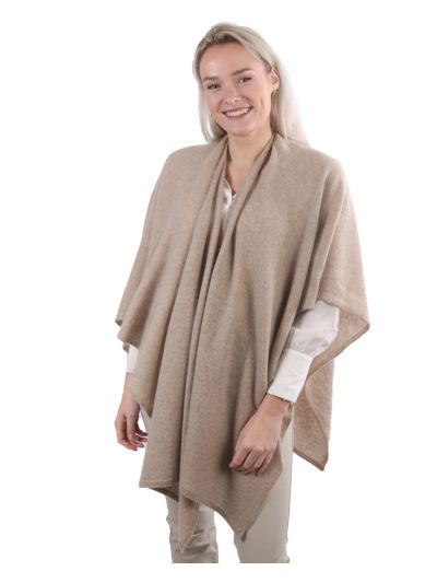 Omslagdoek van 100% kasjmier