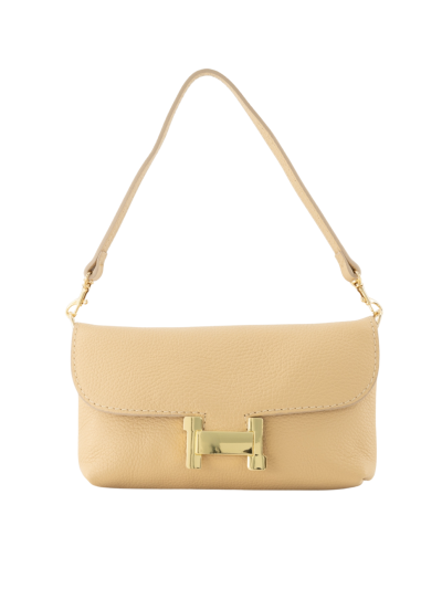 Helene lederen clutch