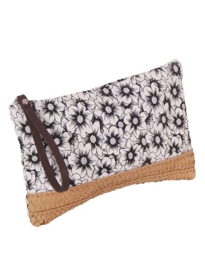 Etui tasje met bloemen print