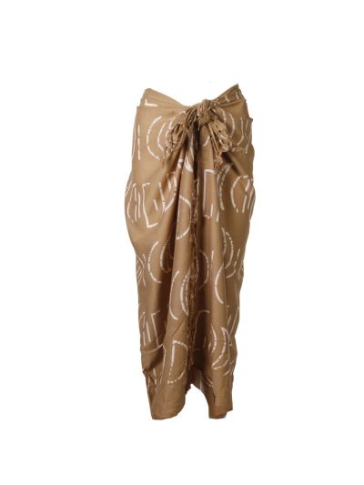 Bodhi sarong met ornament print
