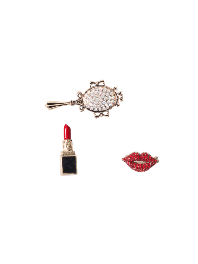 Broche set – Make-up thema