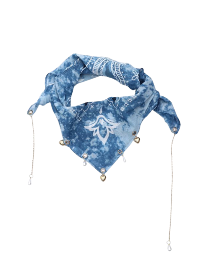 Bandana sjaaltje met bedels