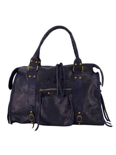 Large lederen city bag