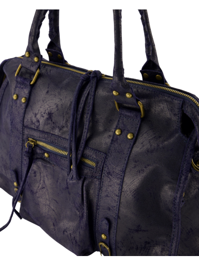 Large lederen city bag