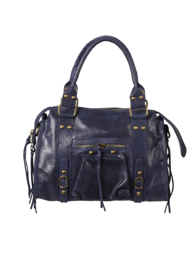 Lederen city bag- medium