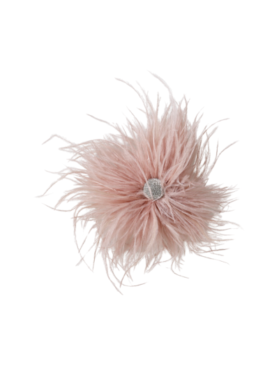 Veren broche / corsage met strass details
