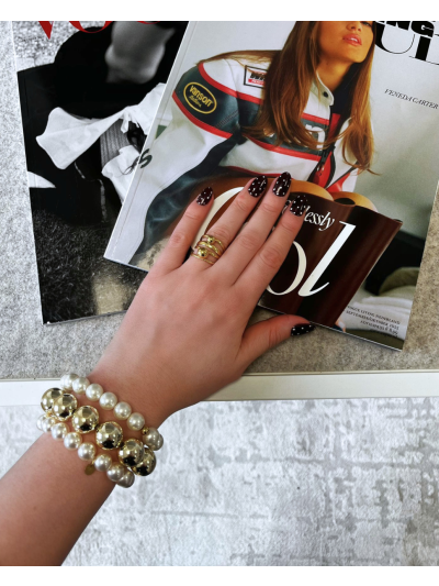 Lauri – armband met parels