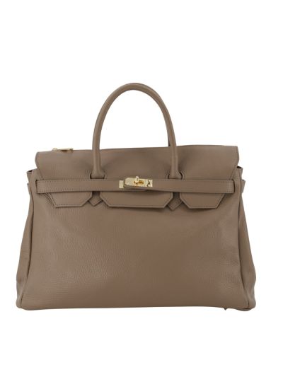 Yara large lederen handtas 