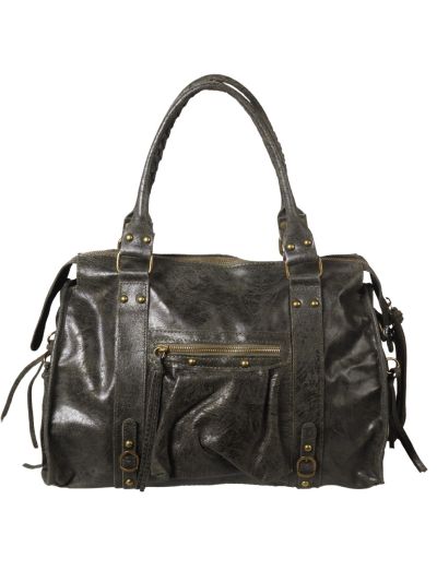 Large lederen city bag