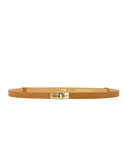 Luna leren riem