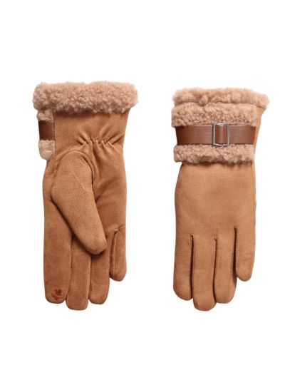 Handschoenen met teddyvoering