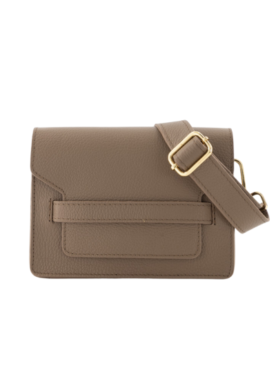 Juul lederen crossbody tas
