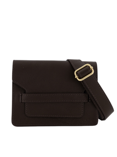 Juul lederen crossbody tas