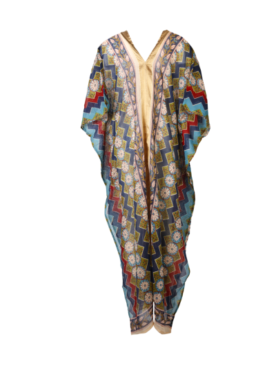 Lange katoenen 'Mandi' kaftan 