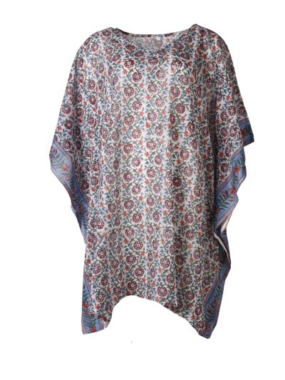 Luchtige bloemen kaftan